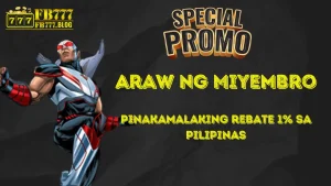 Manalo ng Hanggang 1 Milyon: Araw ng Miyembro sa FB777 19 Fb777 Araw ng Miyembro