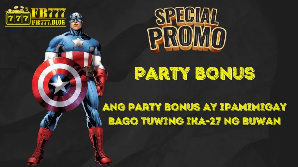 Fb777 PARTY Bonus