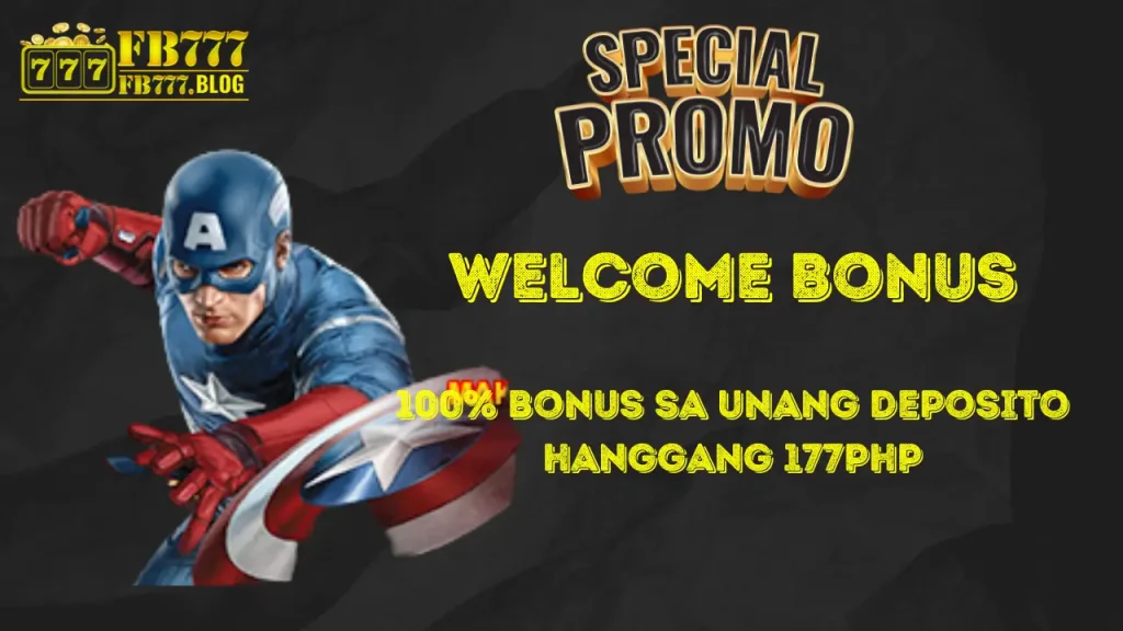 Sumali sa Fb777: 100% Bonus sa Unang Deposito Hanggang 177PHP 1 Fb777 welcome bonus
